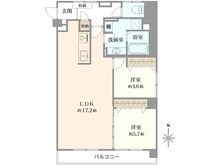 【東京都/新宿区若葉】離宮ハイム 間取り図
