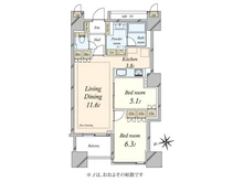 【東京都/新宿区市谷本村町】ザ・センター東京　THE　CENTER　TOKYO 間取り図