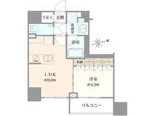 【東京都/新宿区新宿】ピアース新宿三丁目 間取り図