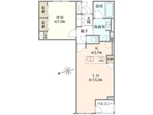 【東京都/新宿区市谷仲之町】プラウドジェム市ヶ谷 間取り図