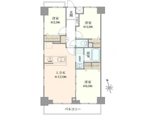 【東京都/小金井市前原町】リーベスト武蔵小金井 間取り図