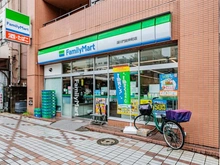【東京都/江東区富岡】クレヴィア門前仲町 ファミリーマート深川門前仲町店（現地より約130m）