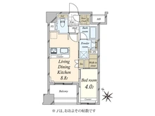 【東京都/江東区富岡】クレヴィア門前仲町 間取り図