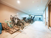 【東京都/中野区東中野】ブランズ東中野プレシアス 駐輪場