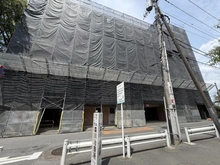 【東京都/杉並区下高井戸】キャニオングランデ桜上水 外観：2026年11月まで大規模修繕工事実施中