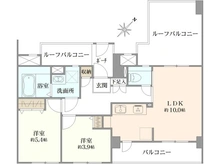 【東京都/杉並区下高井戸】キャニオングランデ桜上水 間取り図