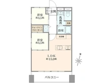 【東京都/豊島区南長崎】コーポ長崎 間取り図