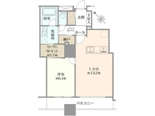 【東京都/新宿区西早稲田】西早稲田シティタワー 間取り図
