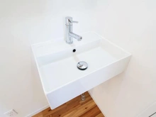 【東京都/港区高輪】高輪マンション 洗面所：洗面化粧台