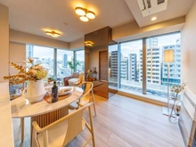 【東京都/港区白金】白金ザ・スカイ EAST リビング・ダイニング：※家具調度品等は販売価格に含まれません。