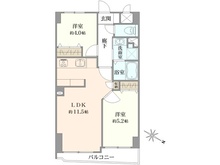 【東京都/文京区向丘】シーアイマンション本郷向丘 間取り図