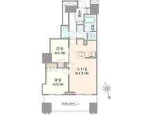 【東京都/新宿区富久町】富久クロスコンフォートタワー 間取り図