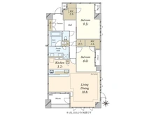 【東京都/新宿区市谷加賀町】ザ・パークハウス市谷加賀町レジデンス 間取り図