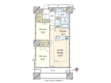 【東京都/新宿区富久町】富久クロスコンフォートタワー 間取り図