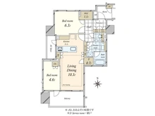 【東京都/新宿区住吉町】グランドメゾン新宿曙橋 間取り図