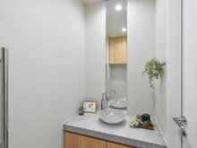 【東京都/中央区晴海】ザ・パークハウス晴海タワーズティアロレジデンス トイレ：手洗いカウンター