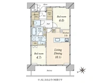 【東京都/新宿区荒木町】ジオ四谷荒木町 間取り図