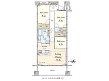 【東京都/新宿区大京町】マジェスティハウス新宿御苑パークナード 間取り図