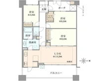 【埼玉県/戸田市南町】プラウド戸田公園フィールド 間取り図