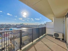 【東京都/足立区新田】ファインシティ王子神谷リバー＆フォレスト バルコニー：南向き