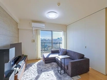 【東京都/足立区新田】ファインシティ王子神谷リバー＆フォレスト リビング・ダイニング：スライドドア閉扉時