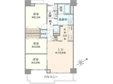 【東京都/北区浮間】リノア北赤羽 間取り図