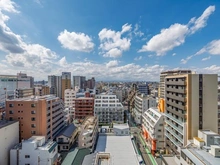 【埼玉県/志木市本町】プラウドシティ志木本町 センターコート 眺望：12階バルコニーから