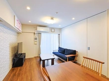 【埼玉県/志木市本町】プラウドシティ志木本町 センターコート リビング・ダイニング：洋室ドア閉扉時（約12.4帖）