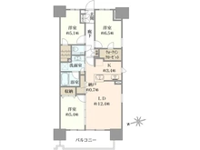 【埼玉県/志木市本町】プラウドシティ志木本町 センターコート 間取り図