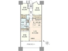 【東京都/北区浮間】ヴェレーナグラン北赤羽マスタープレイス 間取り図