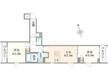 【東京都/板橋区高島平】ビバリーホームズ西台III 間取り図