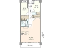 【東京都/江東区東砂】クレストフォルム南砂パークイースト 間取り図