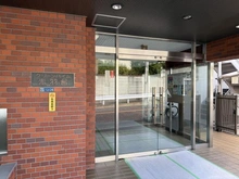 【東京都/北区赤羽台】グリーンハイム赤羽台 外観：メインエントランス（4階部分）