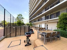 【東京都/板橋区蓮根】パークホームズ板橋蓮根二番街 共用部：BBQテラス・ドッグラン