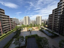 【東京都/江東区大島】イーストパークス大島セントラルスクエア 眺望：9階共用廊下より