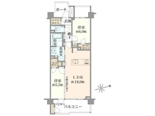 【東京都/杉並区方南】プラウド杉並方南町 間取り図