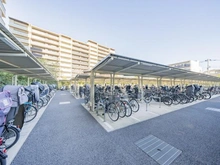 【東京都/北区志茂】ザ・パークハウスオイコス赤羽志茂サードスクエア 駐輪場