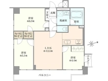 【東京都/板橋区大山東町】藤和シティホームズ板橋大山弐番館 間取り図