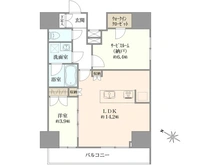 【東京都/北区中十条】メインステージ十条II 間取り図