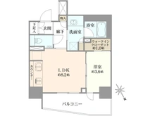 【東京都/北区赤羽西】ザ・パークハウス赤羽フロント 間取り図