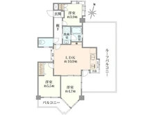 【東京都/板橋区坂下】キャニオンマンション蓮根城北公園 間取り図