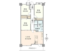 【埼玉県/川口市青木】ゼファー川口青木フェリシア 間取り図