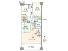 【東京都/板橋区舟渡】BELISTA板橋浮間舟渡 間取り図