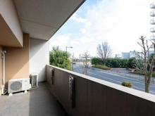 【東京都/足立区新田】オーベルグランディオハートアイランド バルコニー