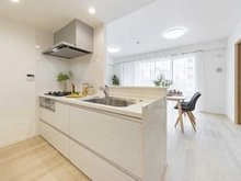 【埼玉県/川口市末広】グランレーヴ川口 キッチン：※リフォーム工事前の写真です