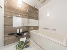 【埼玉県/川口市末広】グランレーヴ川口 浴室：※リフォーム工事前の写真です