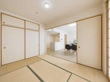 【埼玉県/川口市末広】グランレーヴ川口 和室：※リフォーム工事前の写真です