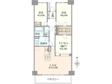 【東京都/北区岩淵町】カルム赤羽 間取り図