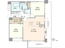 【東京都/豊島区北大塚】クリオ大塚壱番館 間取り図