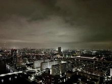 【東京都/江東区東雲】アップルタワー東京キャナルコート 眺望：夜景（ズームなし）